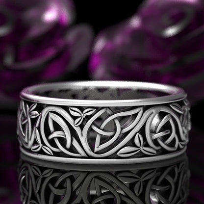 Celtic Werewolf Wild Spirit's Embrace Ring