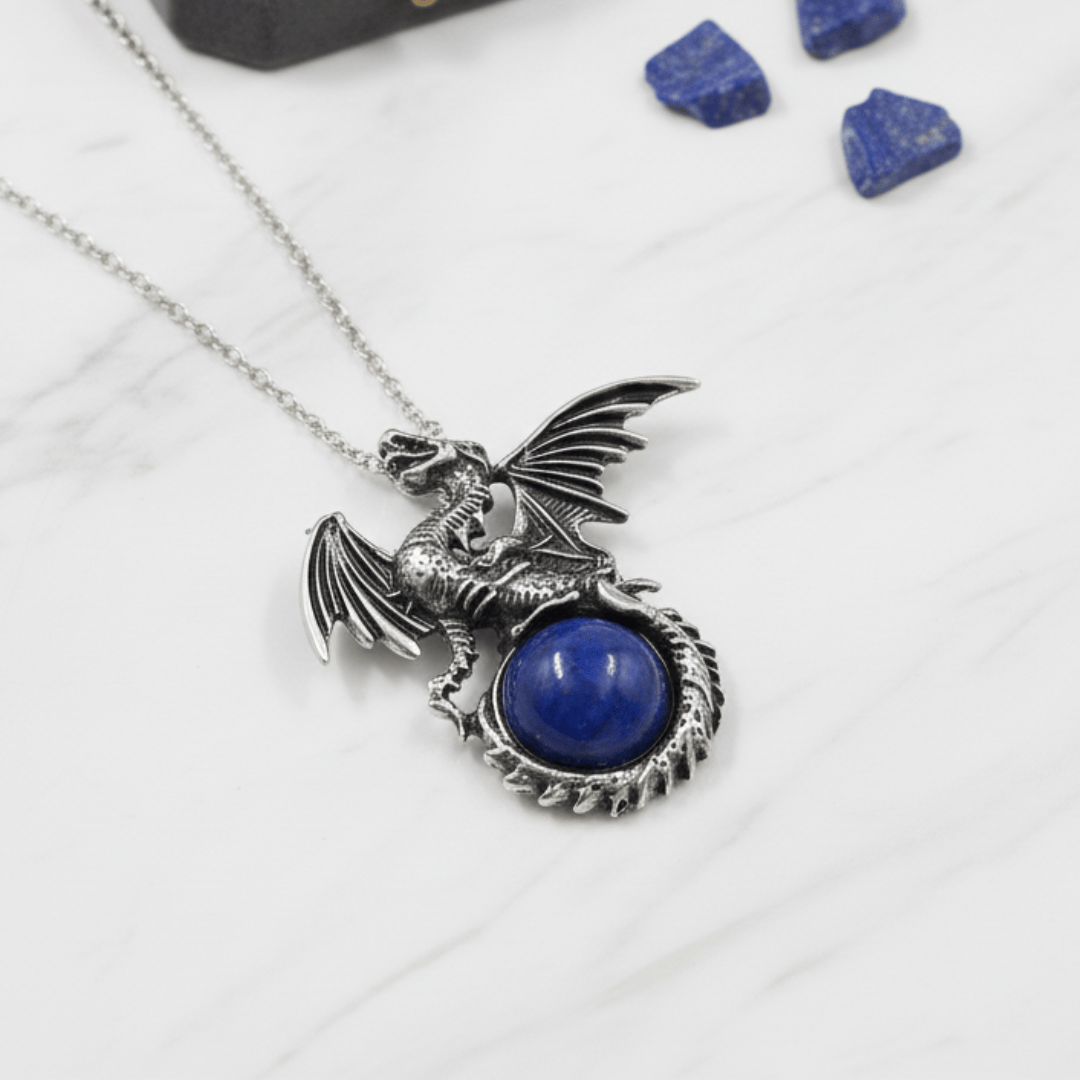 Dragon Sentinel Orb Necklace