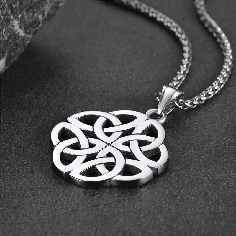 Irish Celtic Knot Necklace for
