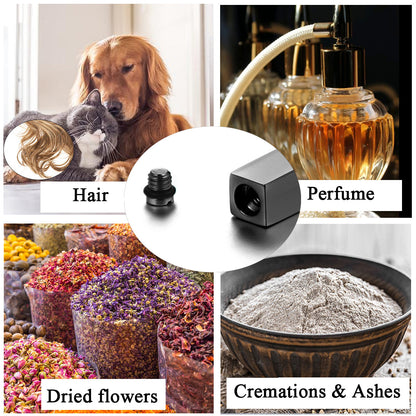Engraved Bar Urn Necklace for Ashes Cremation Jewlery for