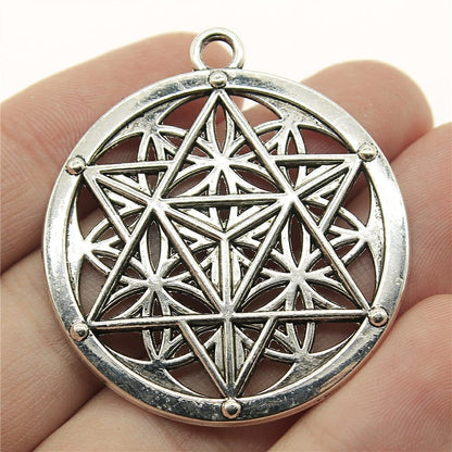 Hollow Carved Magic Pendant