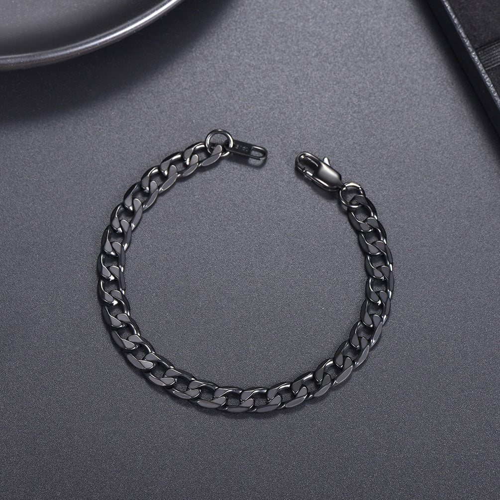Cuban Link Chain Bracelet for