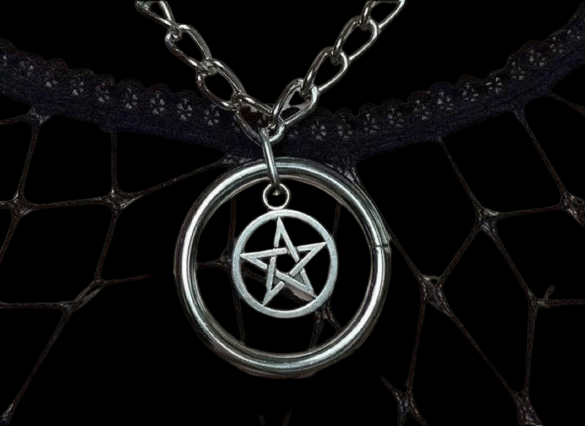 Gothic Pentagram Necklace