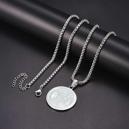 Catholic St. Michael Necklace Medal for