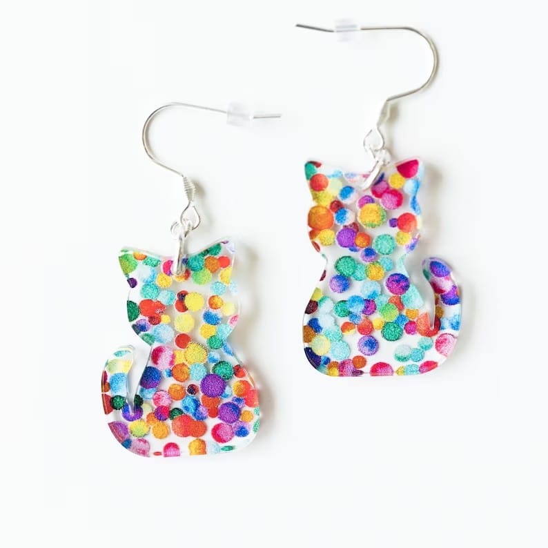 Smart Cat Earrings