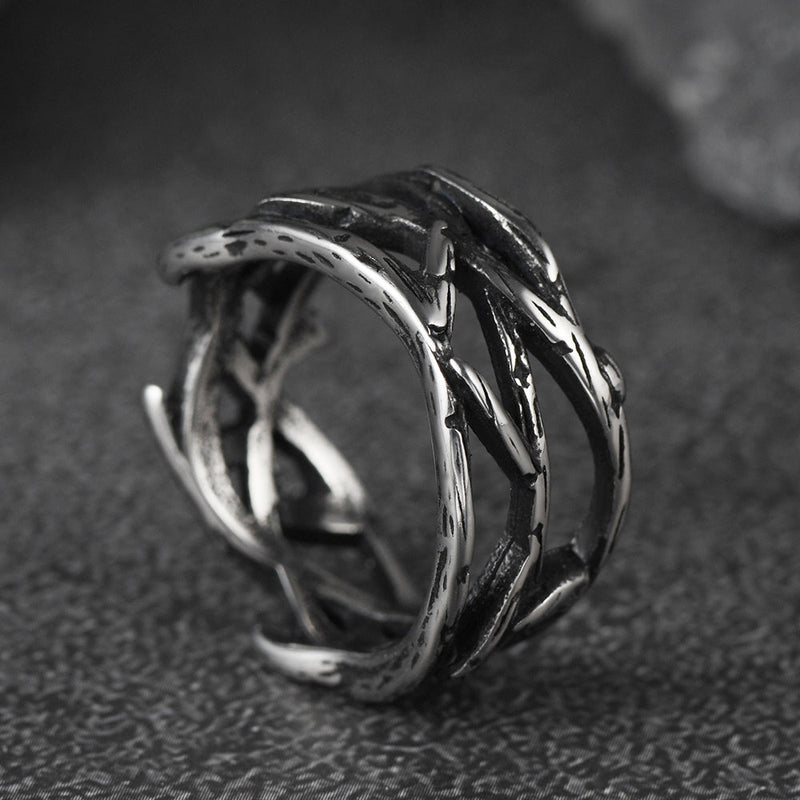Christian Jesus Crown of Thorns Ring for