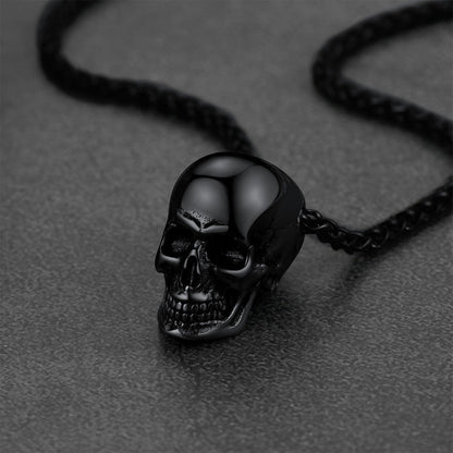 Gothic Skull Necklace Pendant for