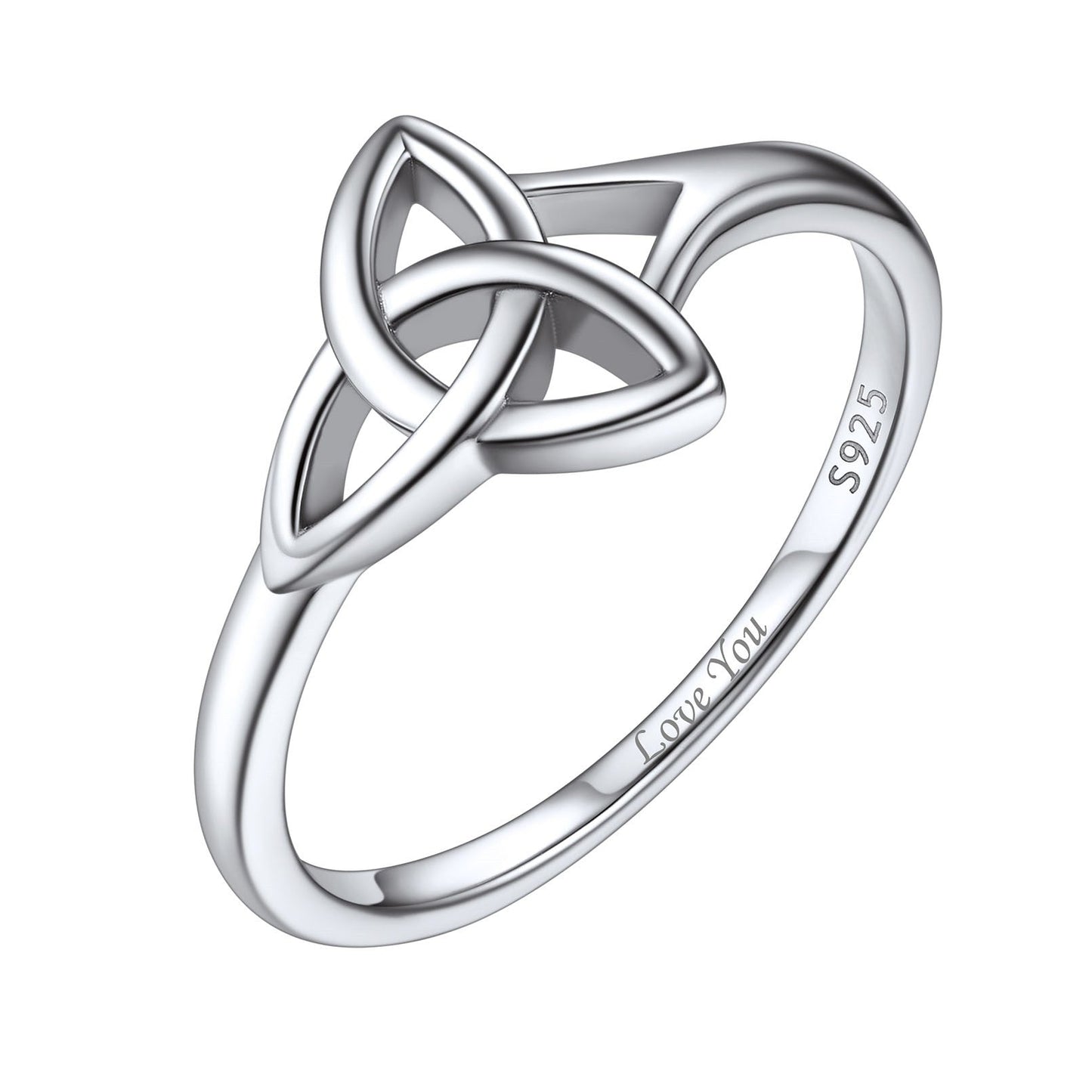 Faithheart Sterling Silver Celtic Knot Ring