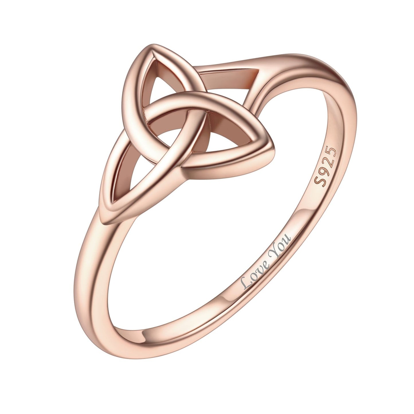 Faithheart Sterling Silver Celtic Knot Ring