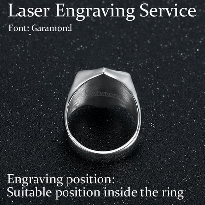 Knights Templar Crusade Stainless Steel Ring