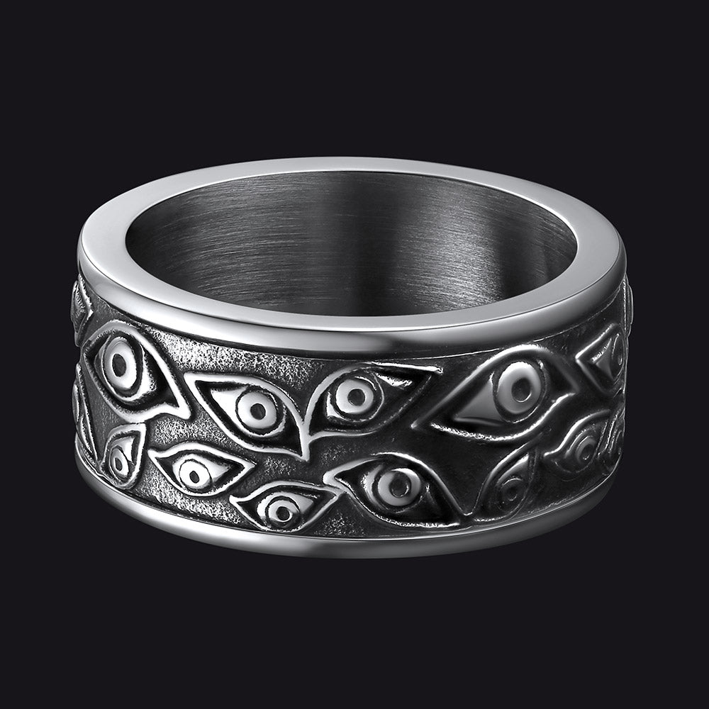 Evil Eye Ring Fidget Anxiety Ring for /