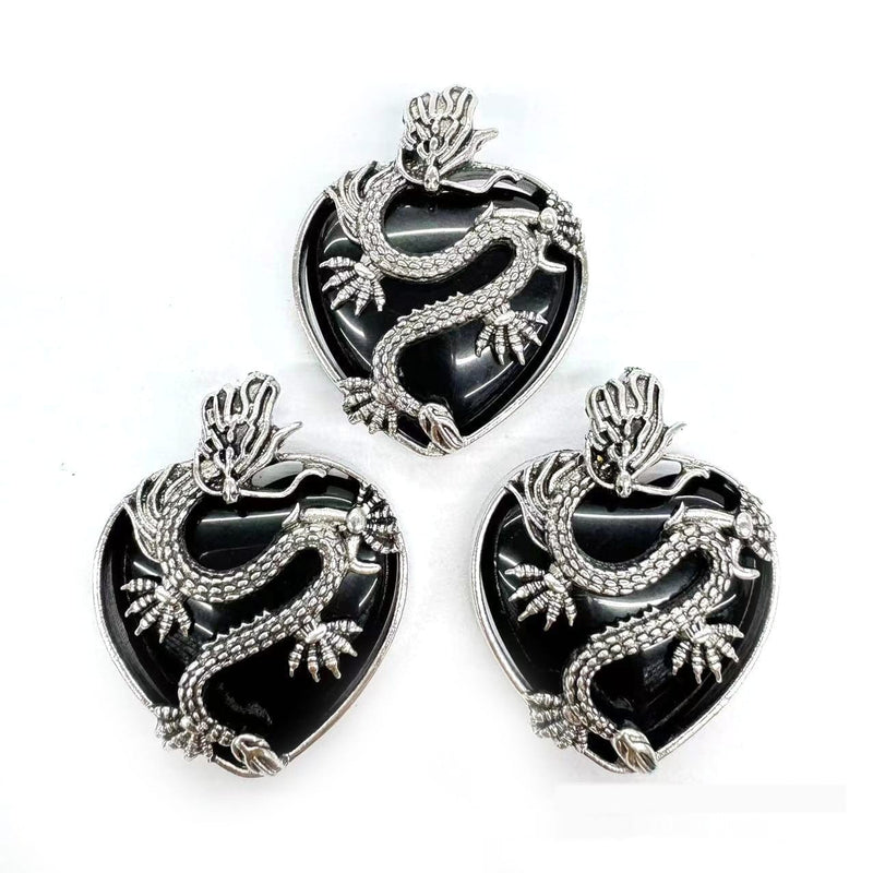 Heart of the Dragon's Embrace Necklace