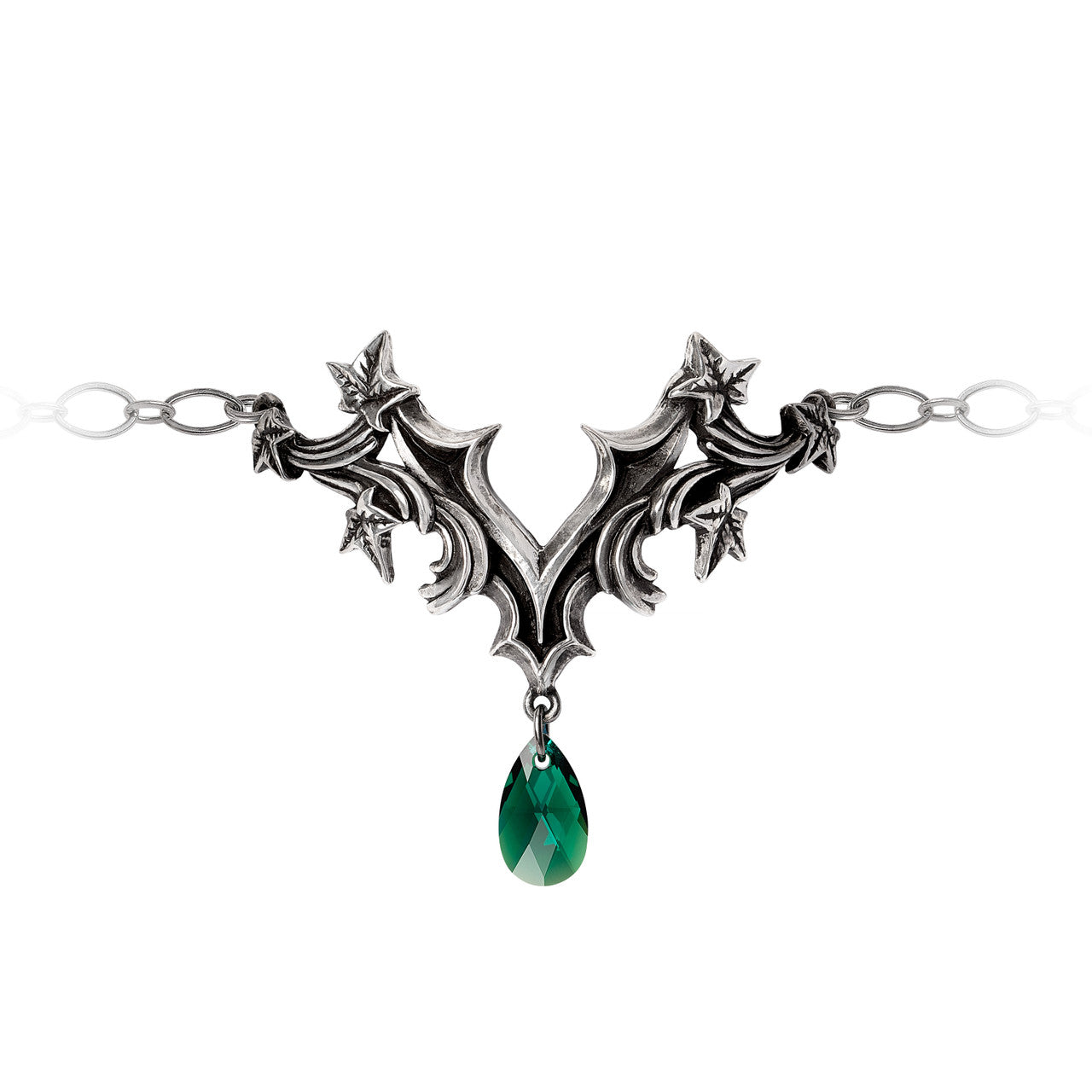 Churchyard Green Crystal Bracelet by Alchemy Gothic