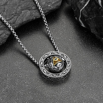 All-seeing Eye Evil Eye Necklace Talisman Bead Protection Jewelry for