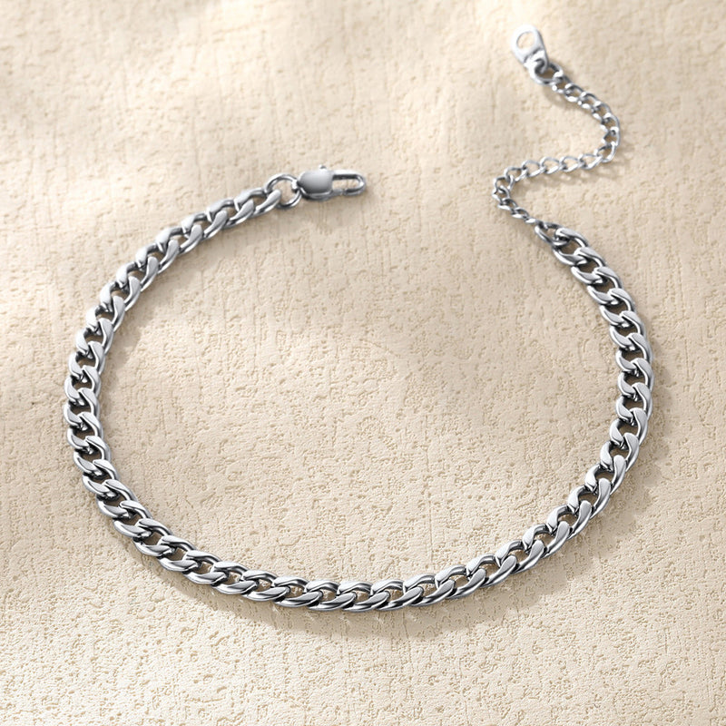 Cuban Chain Anklet for or Beach Foot Jewelry