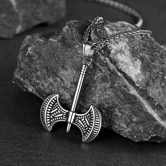 Flash Viking Axe Necklace Amulet Pendant Gift for