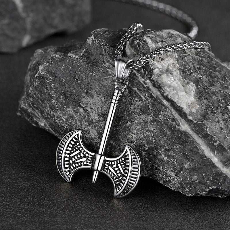 Flash Viking Axe Necklace Amulet Pendant Gift for