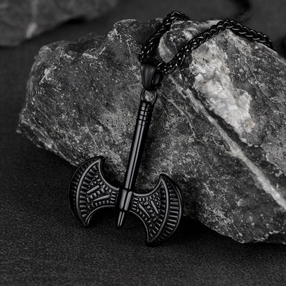 Flash Viking Axe Necklace Amulet Pendant Gift for