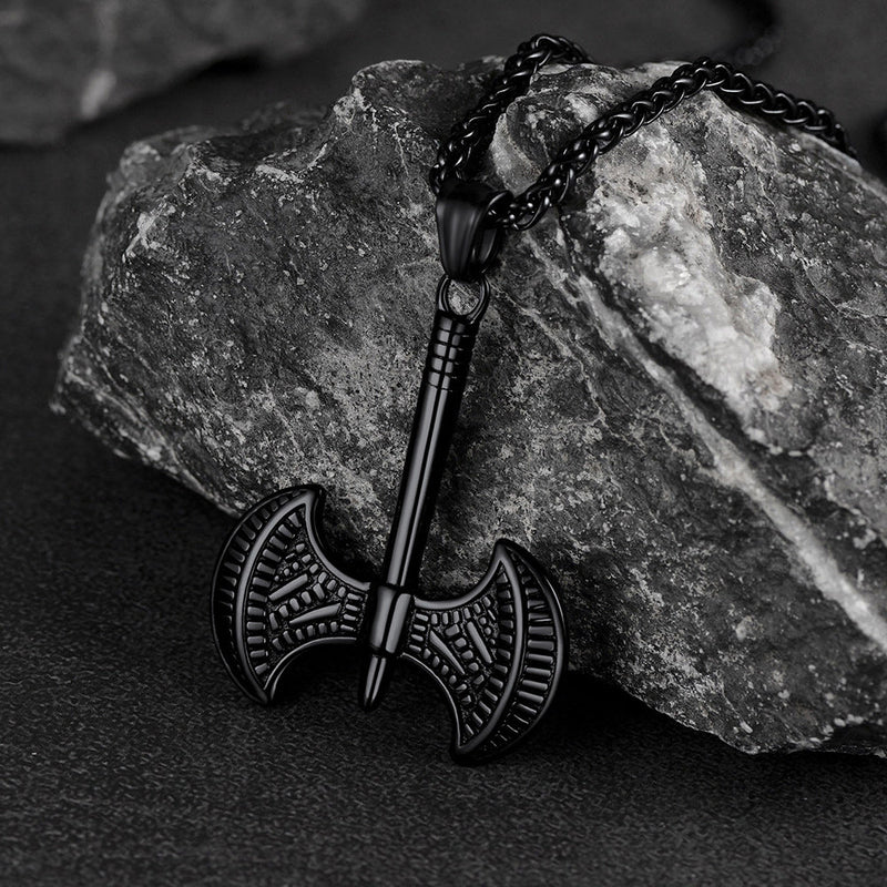 Flash Viking Axe Necklace Amulet Pendant Gift for