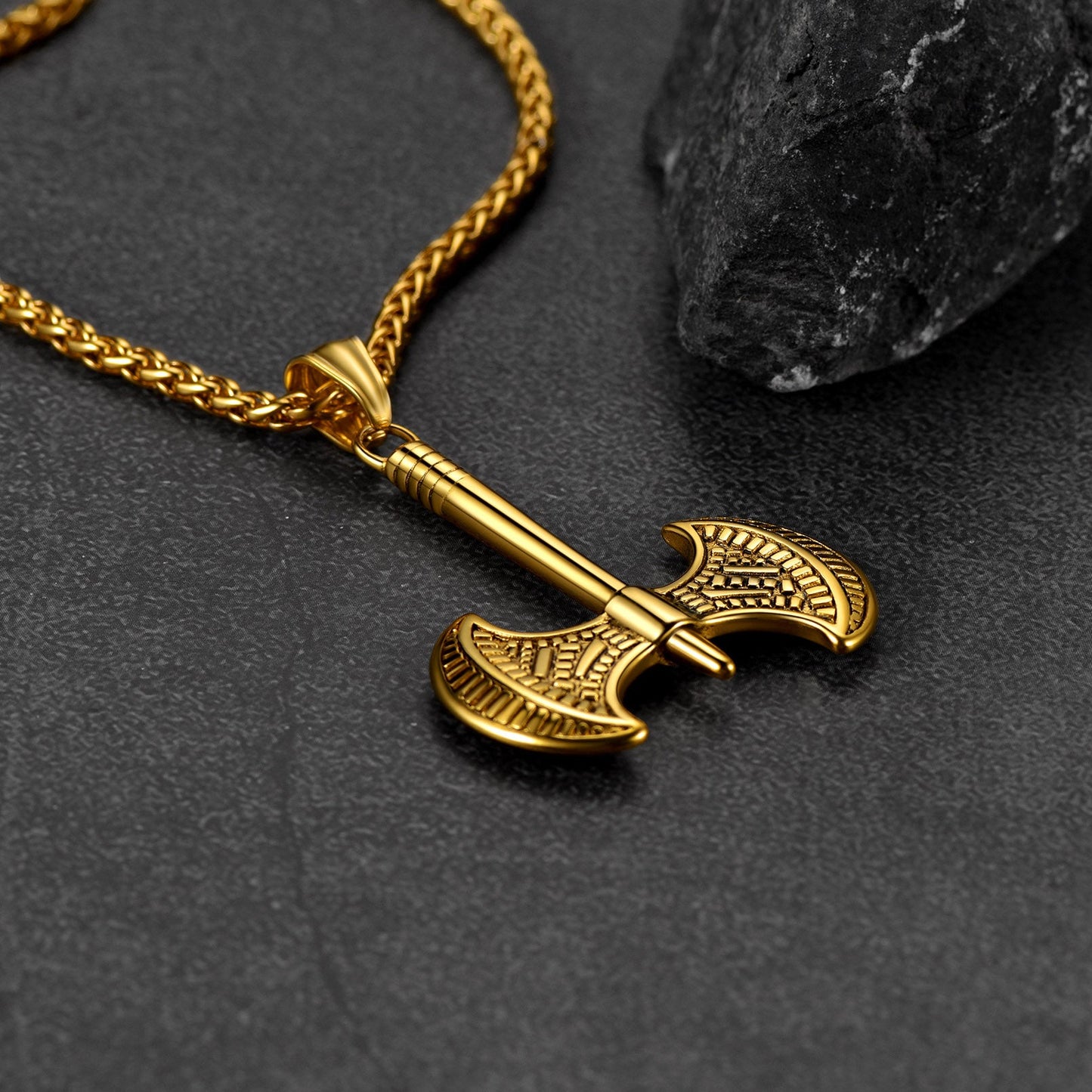Flash Viking Axe Necklace Amulet Pendant Gift for