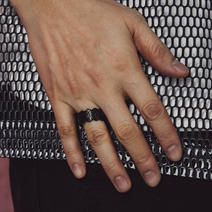 Retro Celtic Chain Stainless Steel Ring for