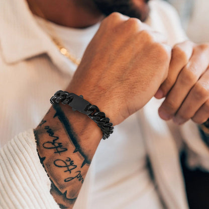Miami Cuban Link Chain Bracelet 5/7/9/12mm Width for