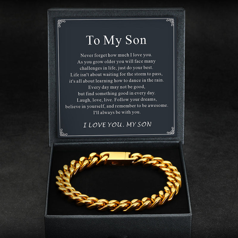 Miami Cuban Chain Bracelet 5/7/9/12mm Width Birthday Gift for