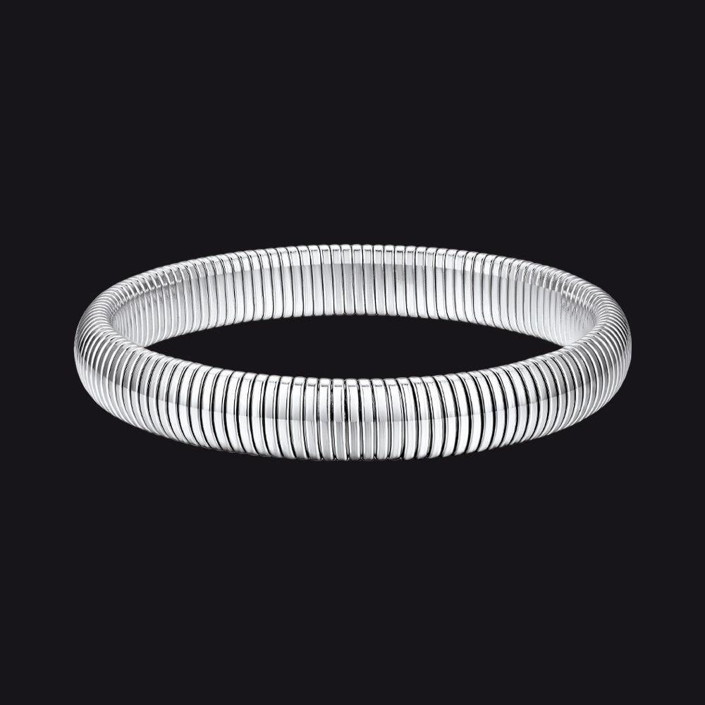 Stretch Chain Bangle Bracelet for , 10/16/20mm Width