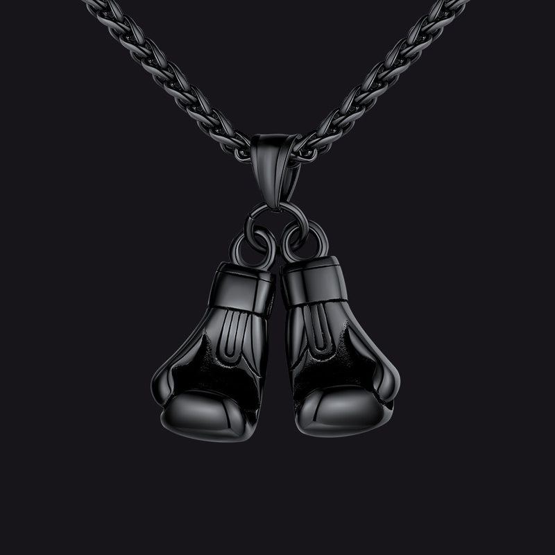 Boxing Gloves Pendant Necklace for