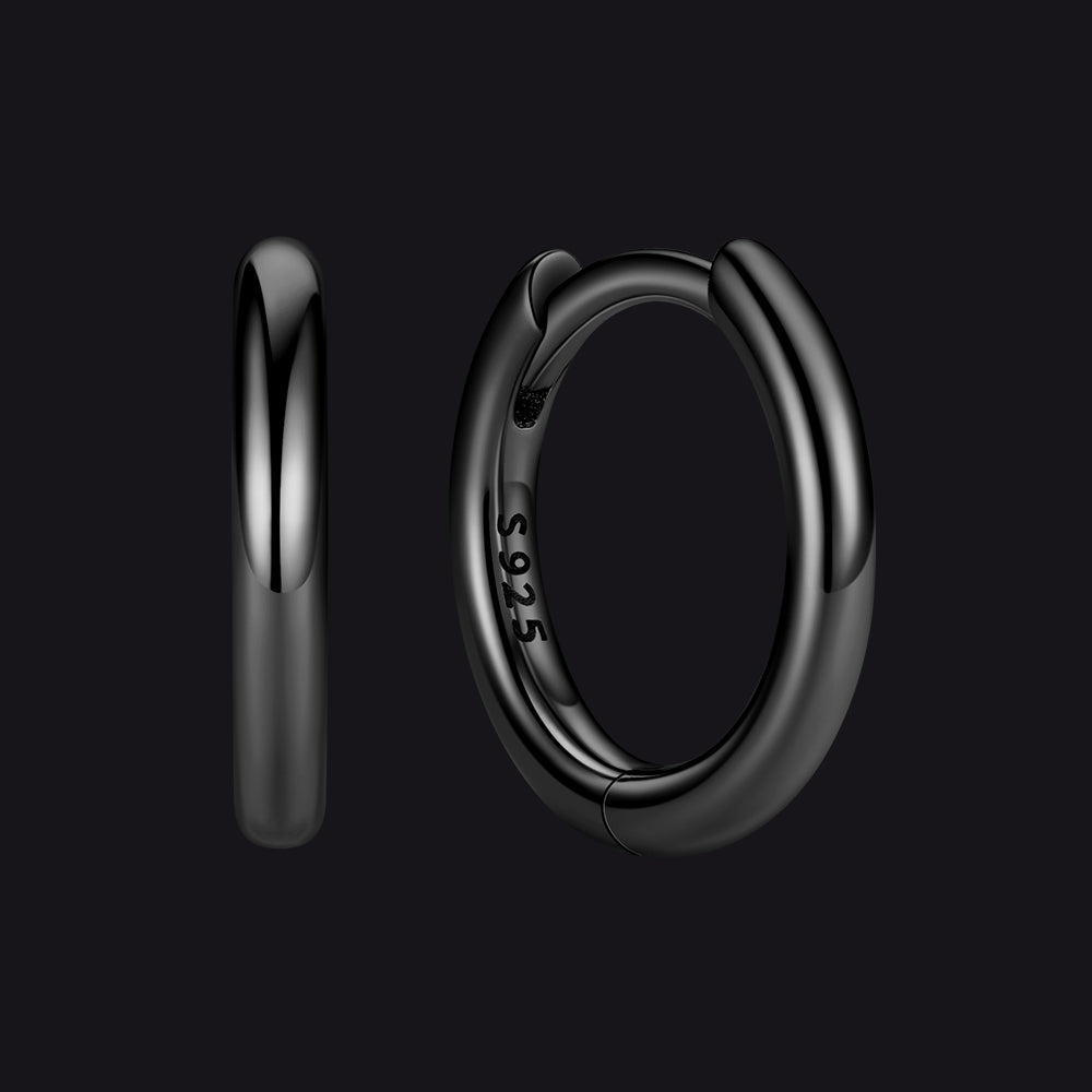Sterling Silver Hoop Earrings for