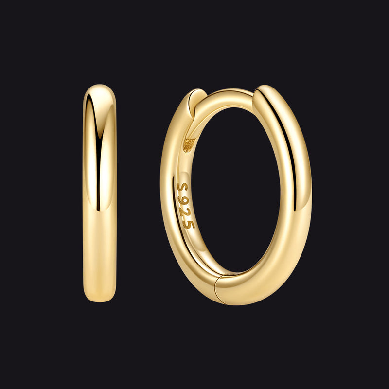Sterling Silver Hoop Earrings for
