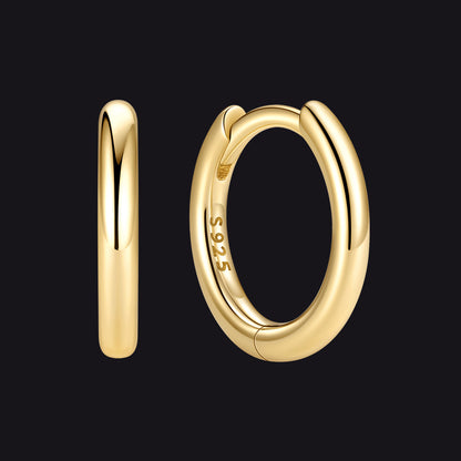 Sterling Silver Hoop Earrings for