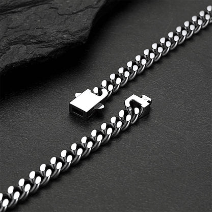 Customized Engraved Name Cuban Link Chain Necklace for , 7/9/12mm Width