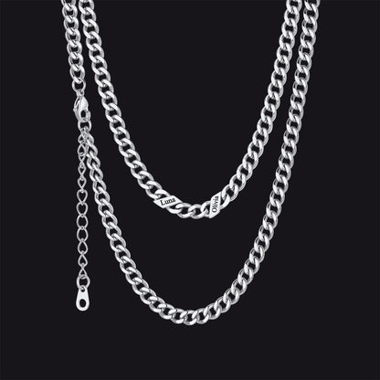 Custom Cuban Link Chains With Names Necklace for , 5/7/9mm Width