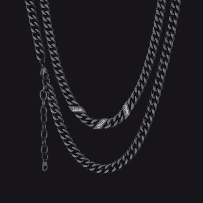 Custom Cuban Link Chains With Names Necklace for , 5/7/9mm Width