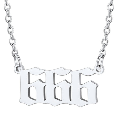 Personalized Angel Number Necklace for