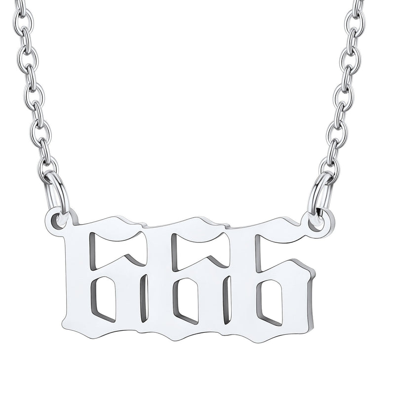 Personalized Angel Number Necklace for