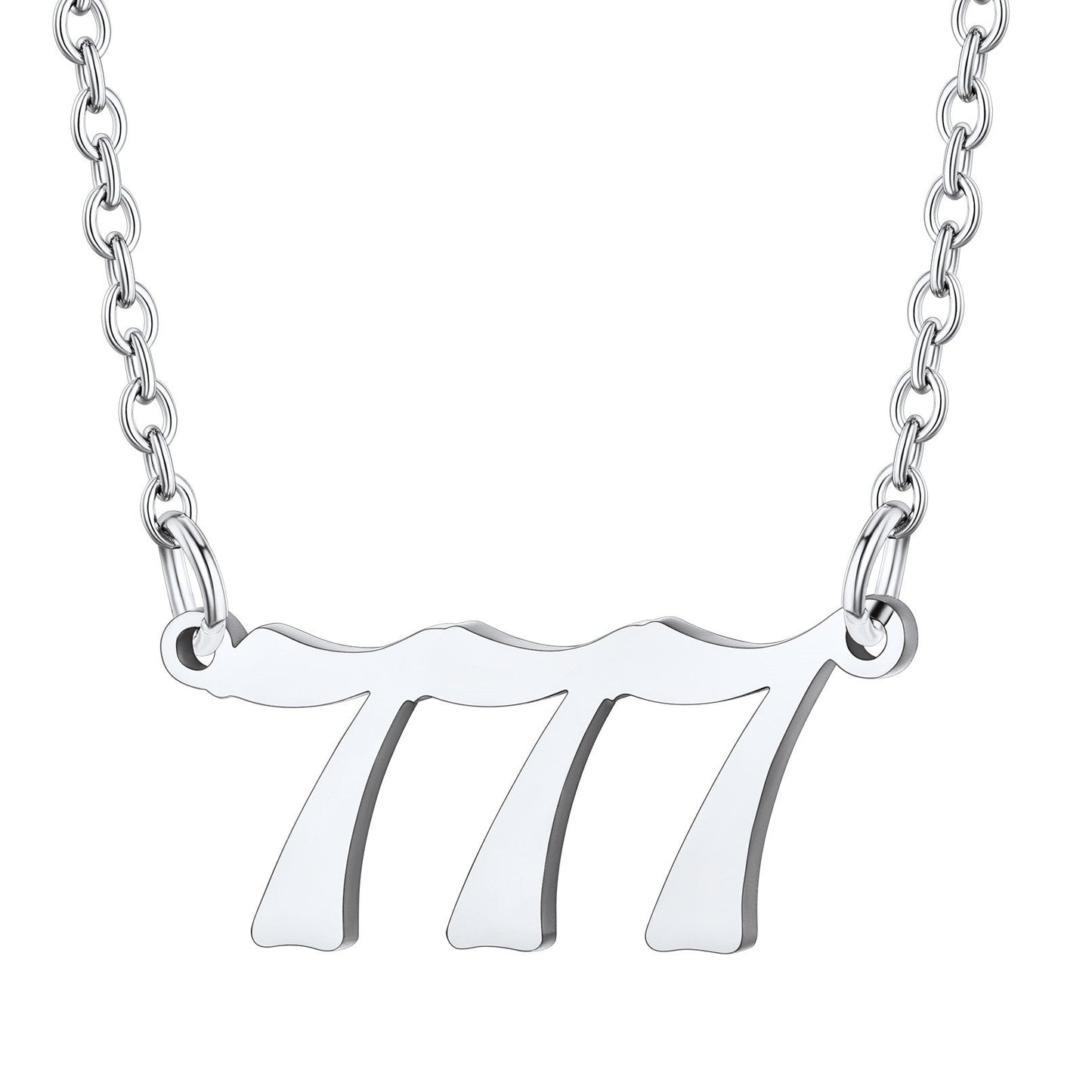 Personalized Angel Number Necklace for