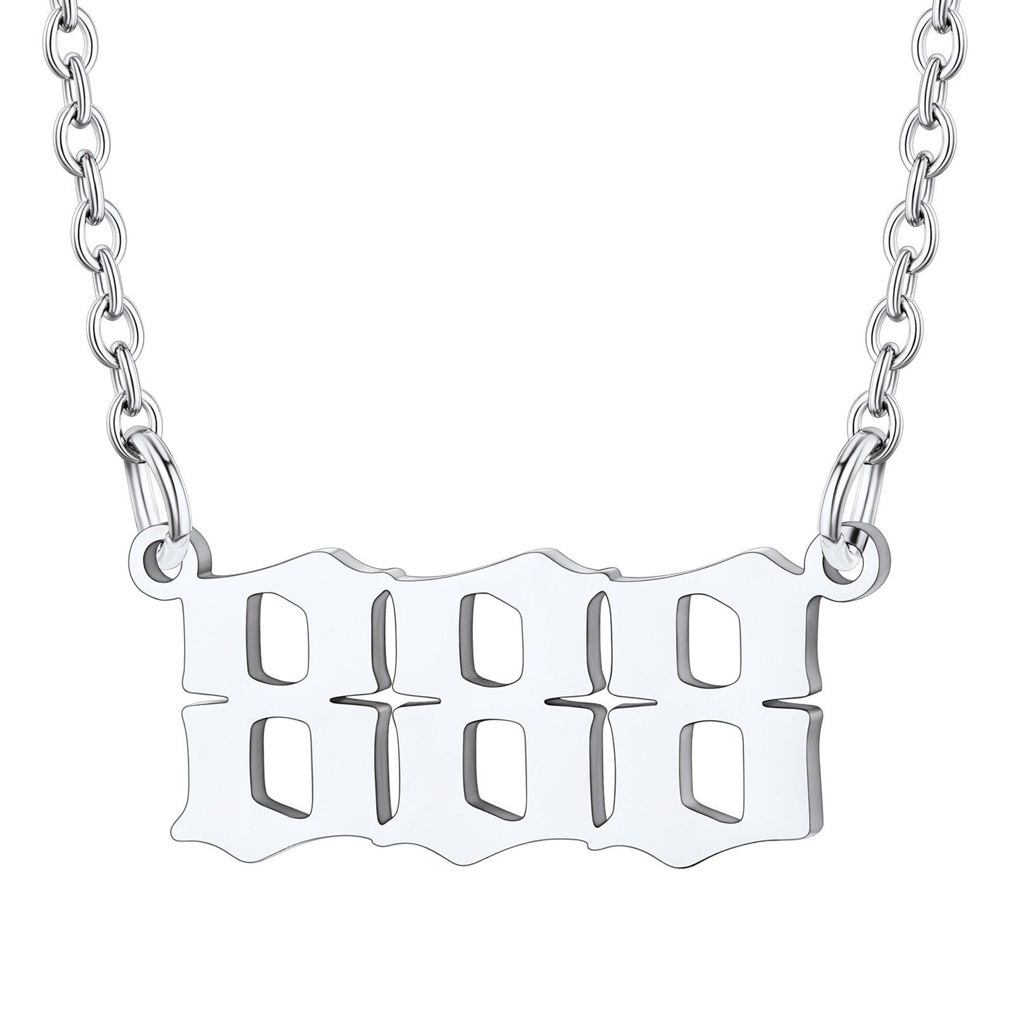 Personalized Angel Number Necklace for