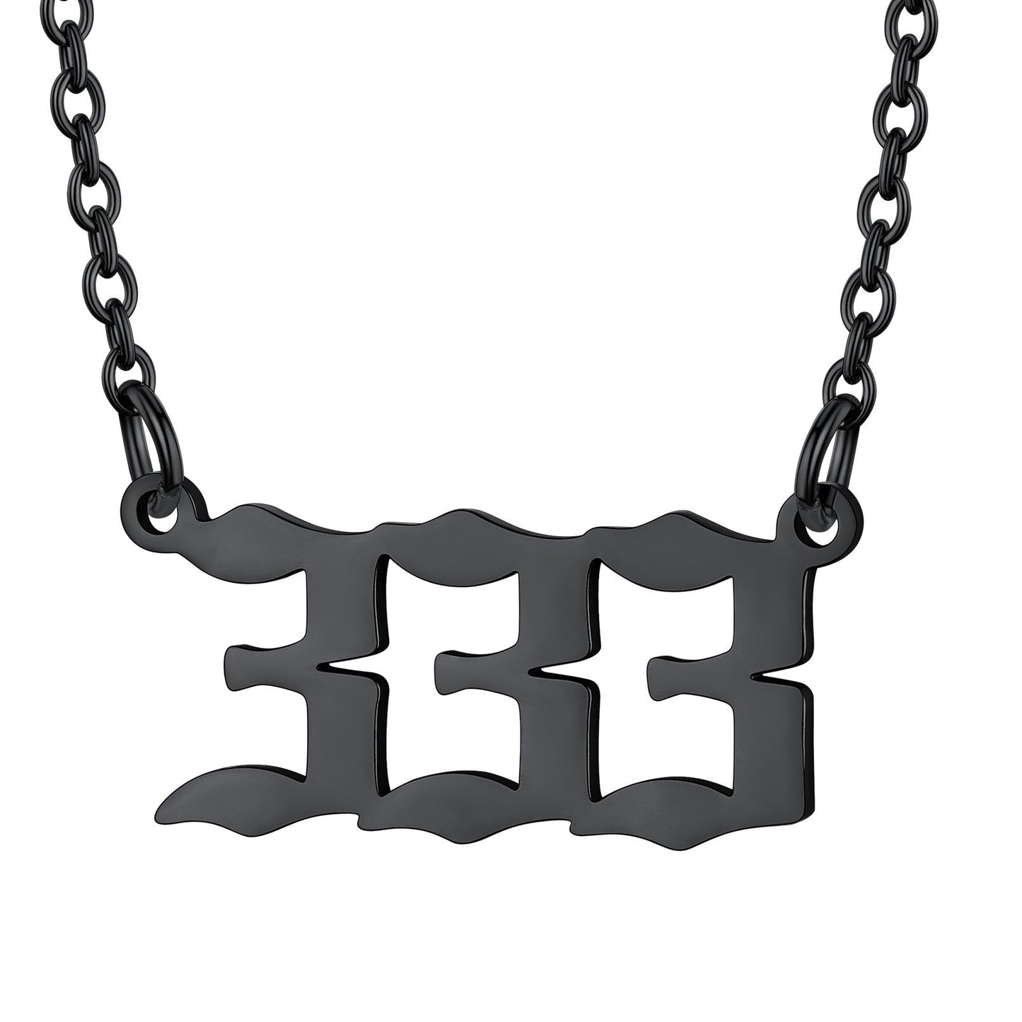 Personalized Angel Number Necklace for
