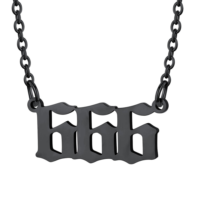 Personalized Angel Number Necklace for