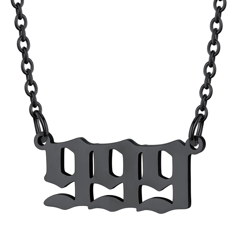 Personalized Angel Number Necklace for