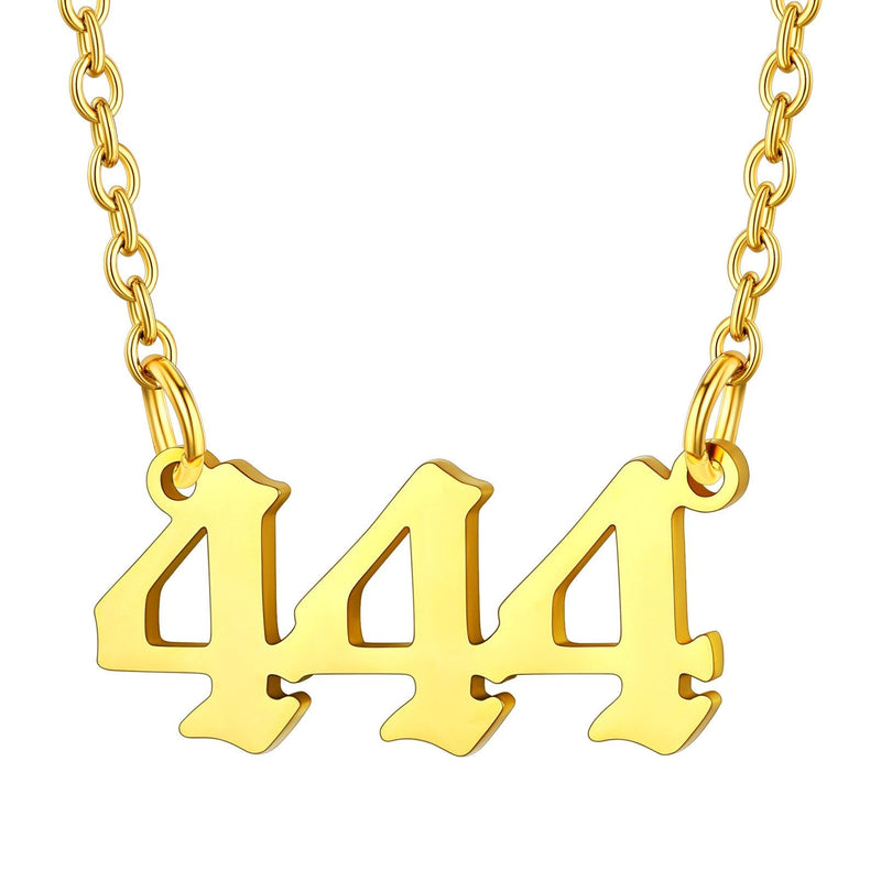 Personalized Angel Number Necklace for