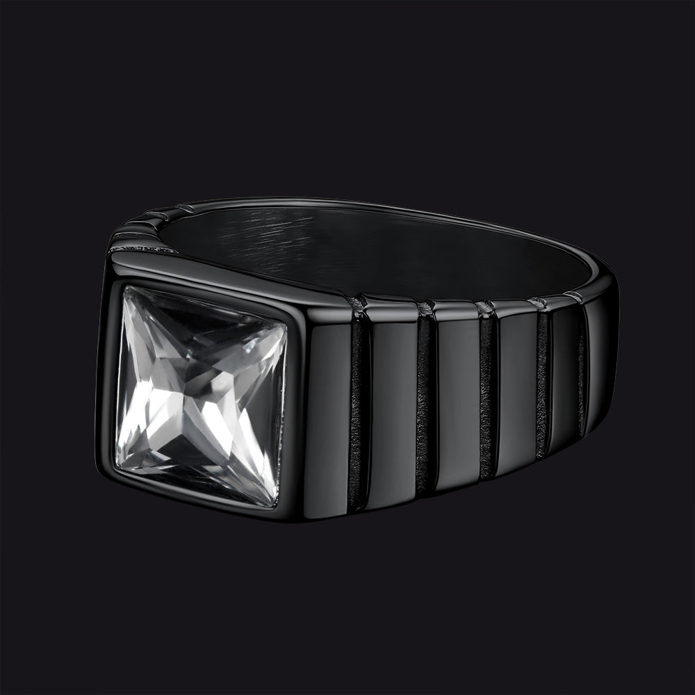 Birthstone Band Ring for