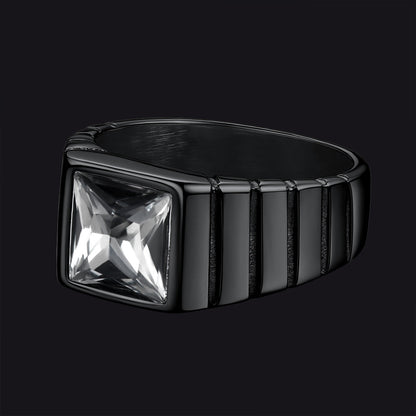 Birthstone Band Ring for