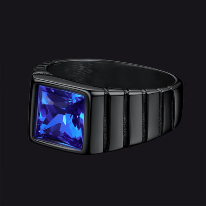 Birthstone Band Ring for