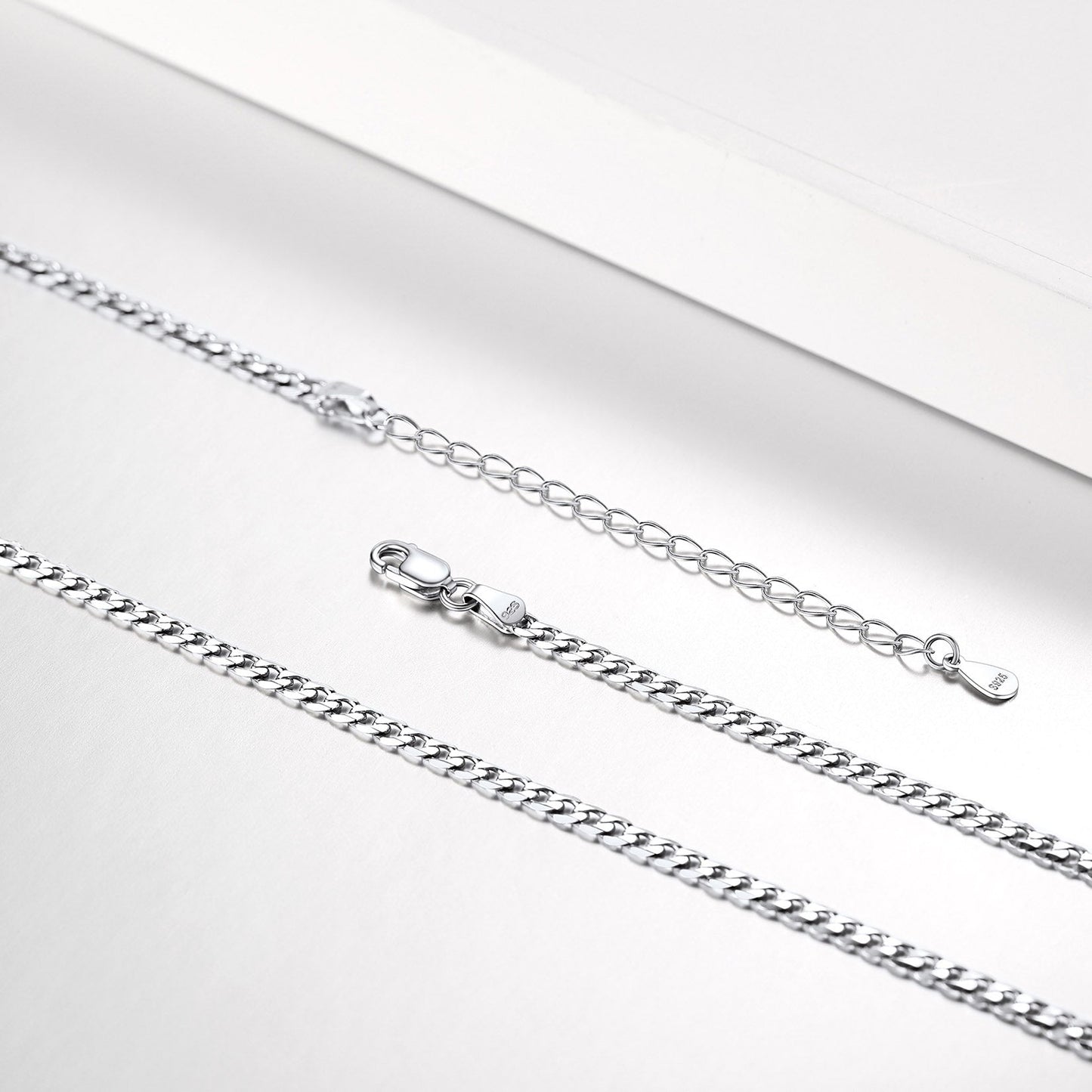 Sterling Silver Chain Link Bracelet for
