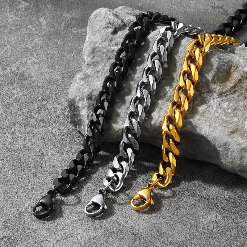 Chunky Cuban Link Chain Bracelets Gift for