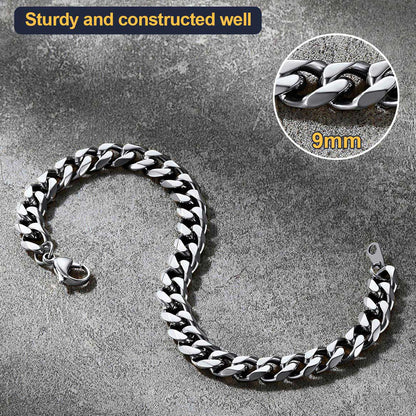 Chunky Cuban Link Chain Bracelets Gift for