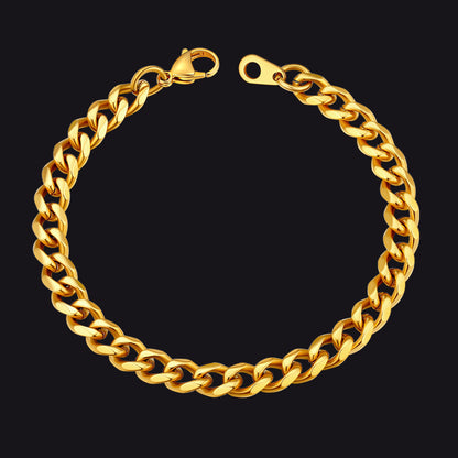 Chunky Cuban Link Chain Bracelets Gift for